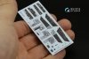 Quinta Studio QD48216 F/A-18D Late 3D-Printed & coloured Interior on decal paper with resin parts (Kinetic) 1/48